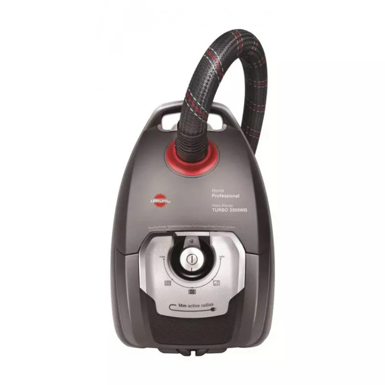 جاروبرقی کیسهدار پارس خزر مدل Turbo 2500WB با موتور 2500 وات